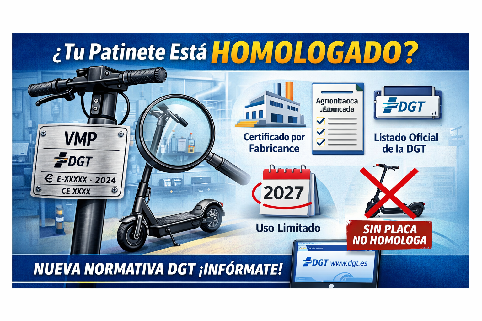 homologar patinete electrico
