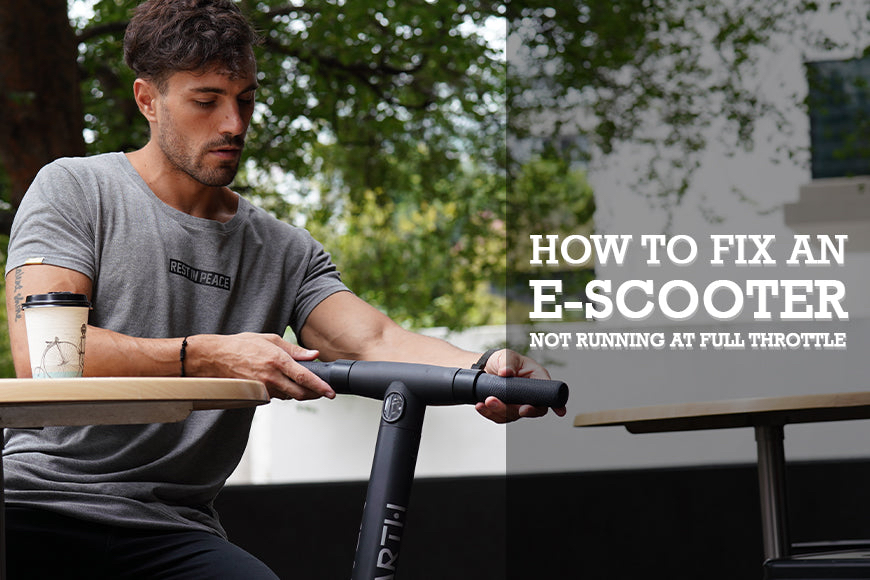 Solución a por qué tu patinete eléctrico no acelera