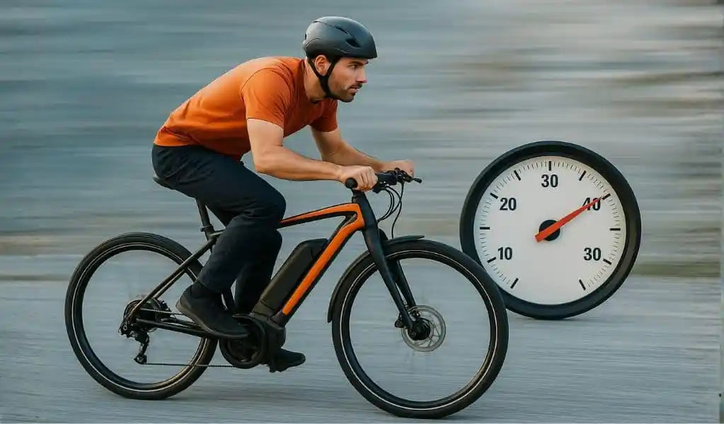 ¿Cuál es la velocidad máxima de una bicicleta eléctrica?