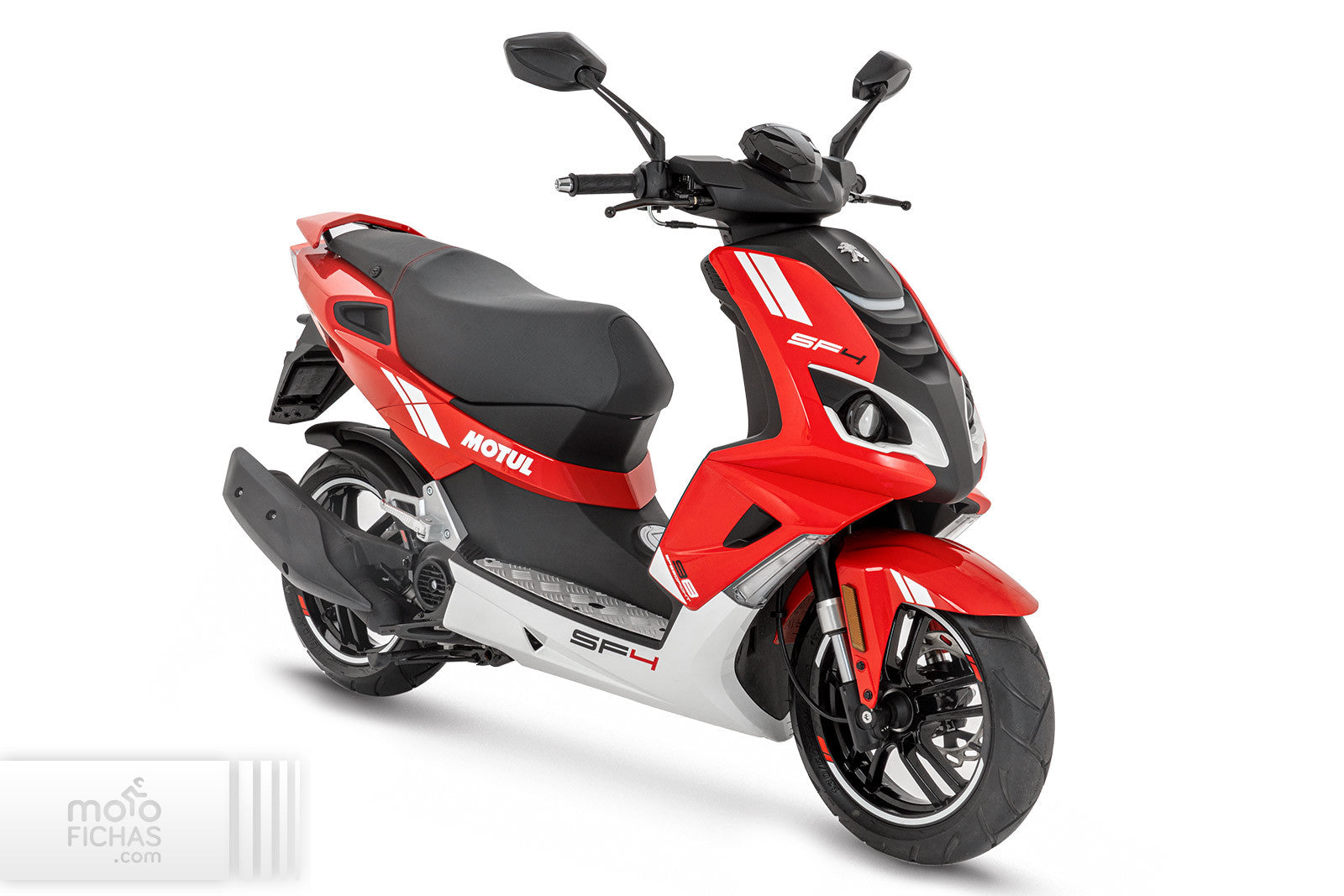 Peugeot Speedfight estudio rojo