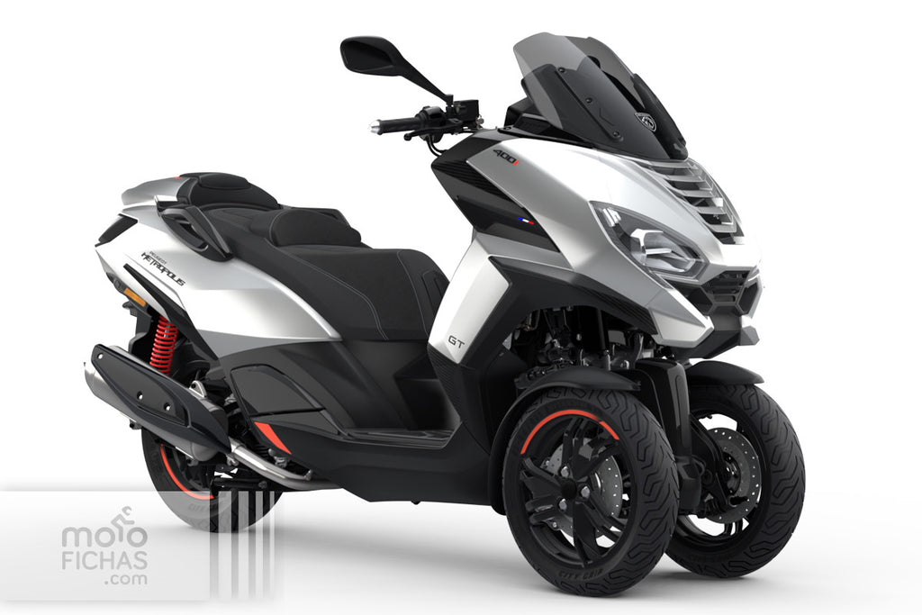 Peugeot Metropolis estudio gris