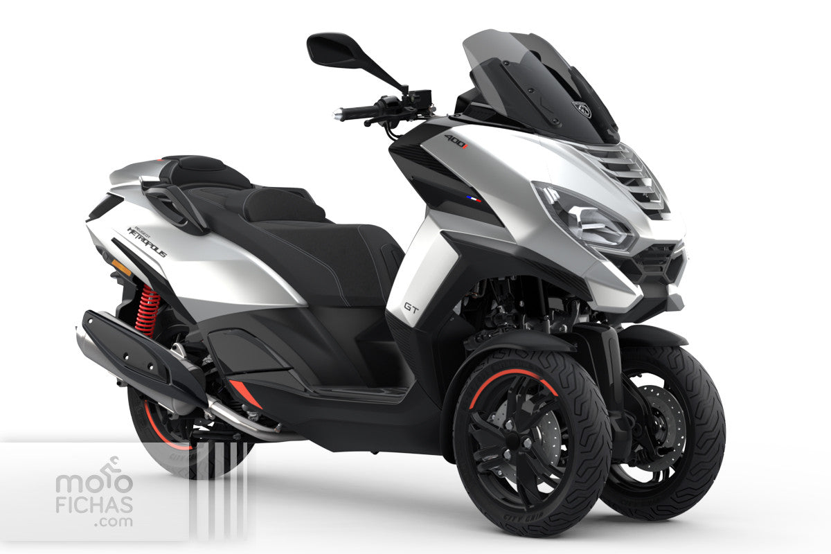 Peugeot Metropolis estudio gris