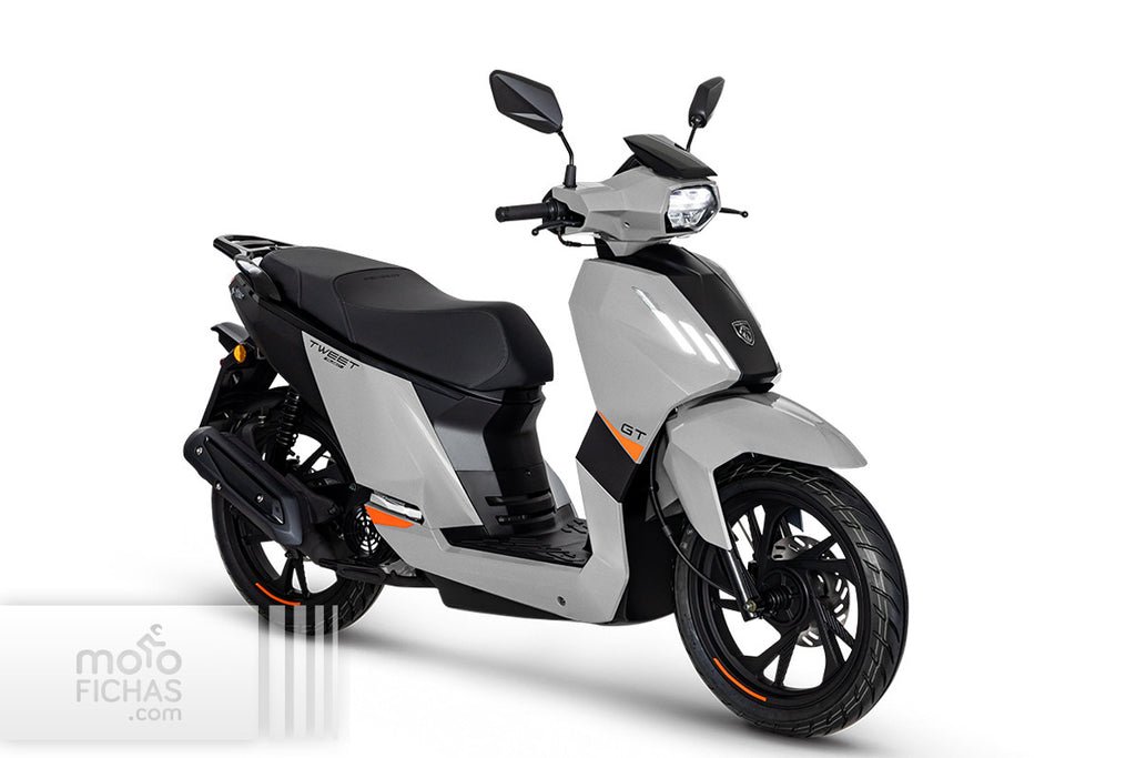 Peugeot Tweet 125 estudio gris