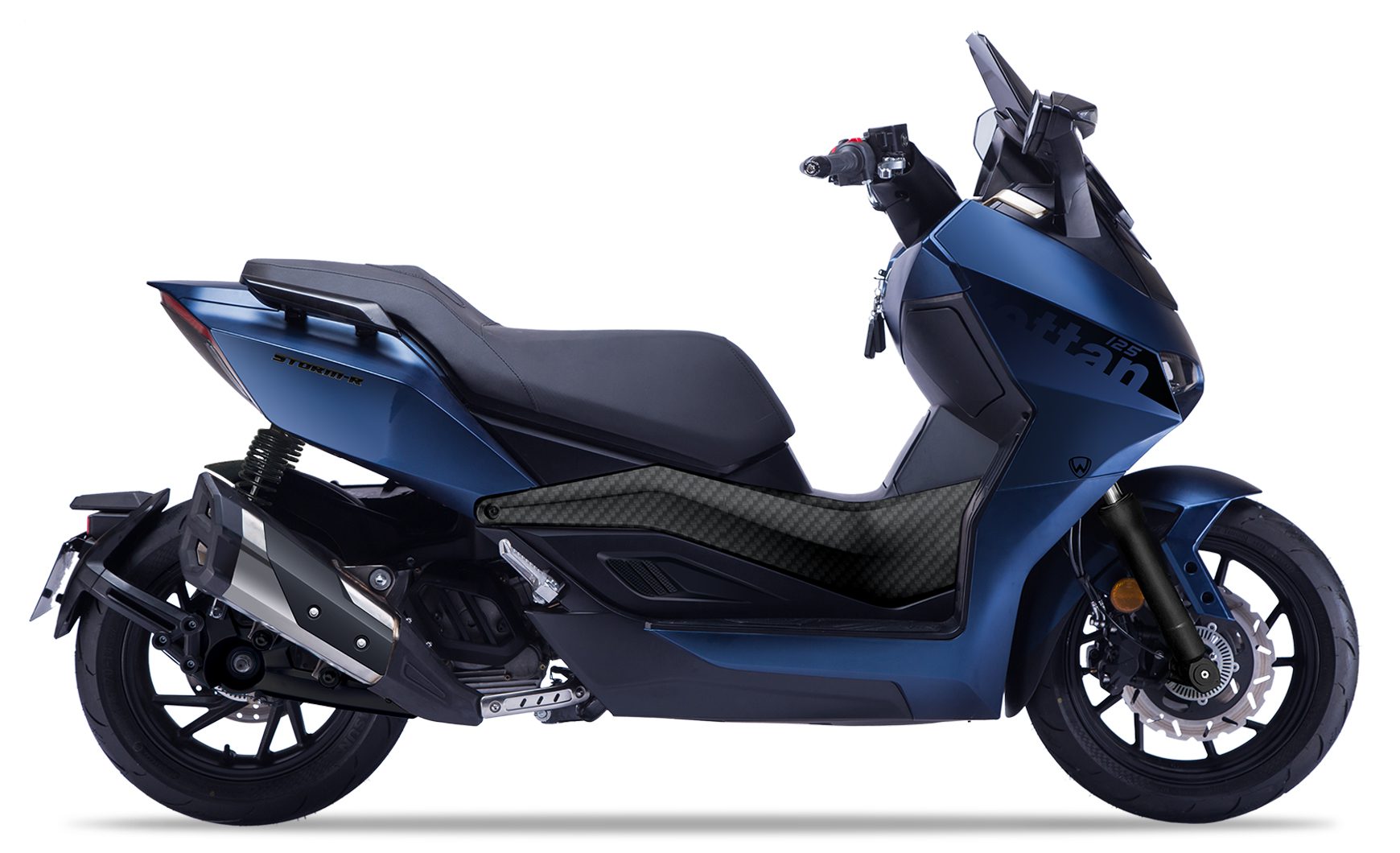 Wottan STORM-R+ scooter deportivo 125cc azul