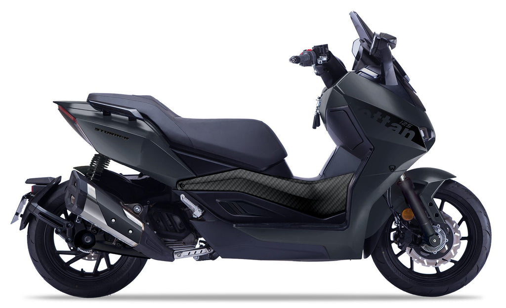 Wottan STORM-R+ scooter deportivo 125cc gris