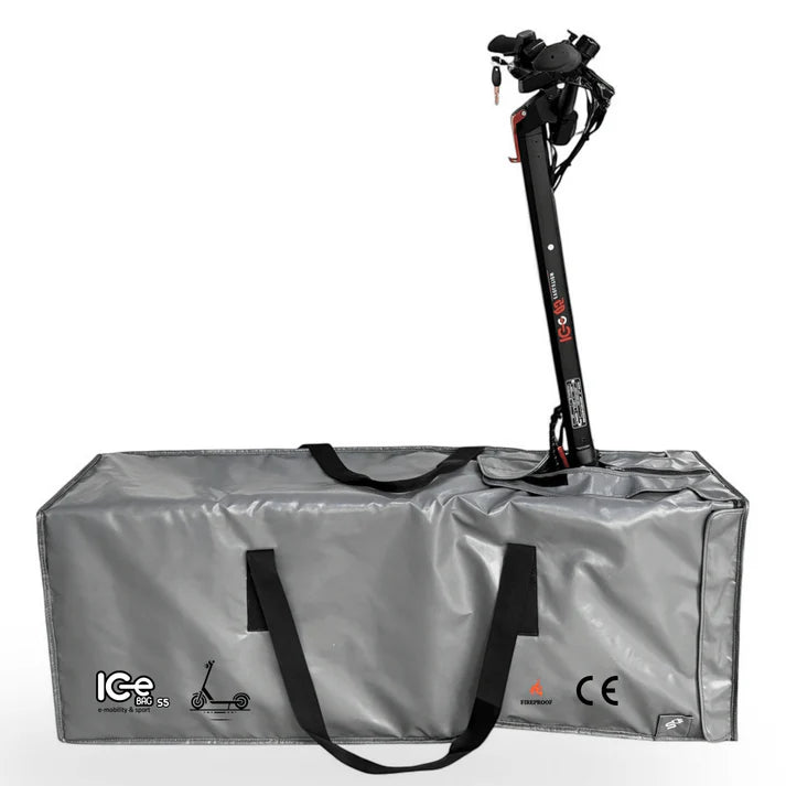 ICe BAG S5 Bolsa garaje ignífuga anti incendios para patinetes eléctricos