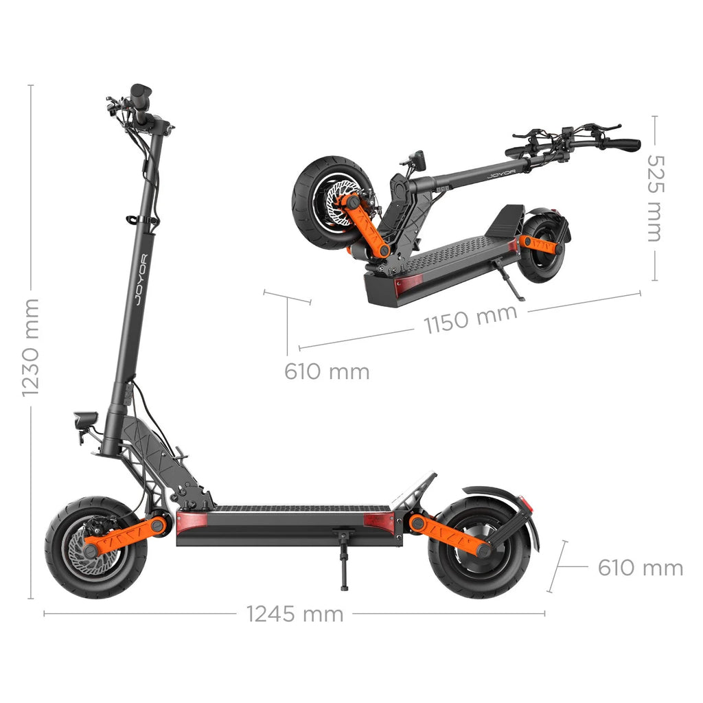 Patinete Eléctrico Joyor S-PRO Homologado