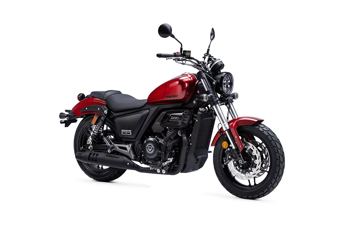 Macbor Rockster 410 - naked bicilíndrica A2