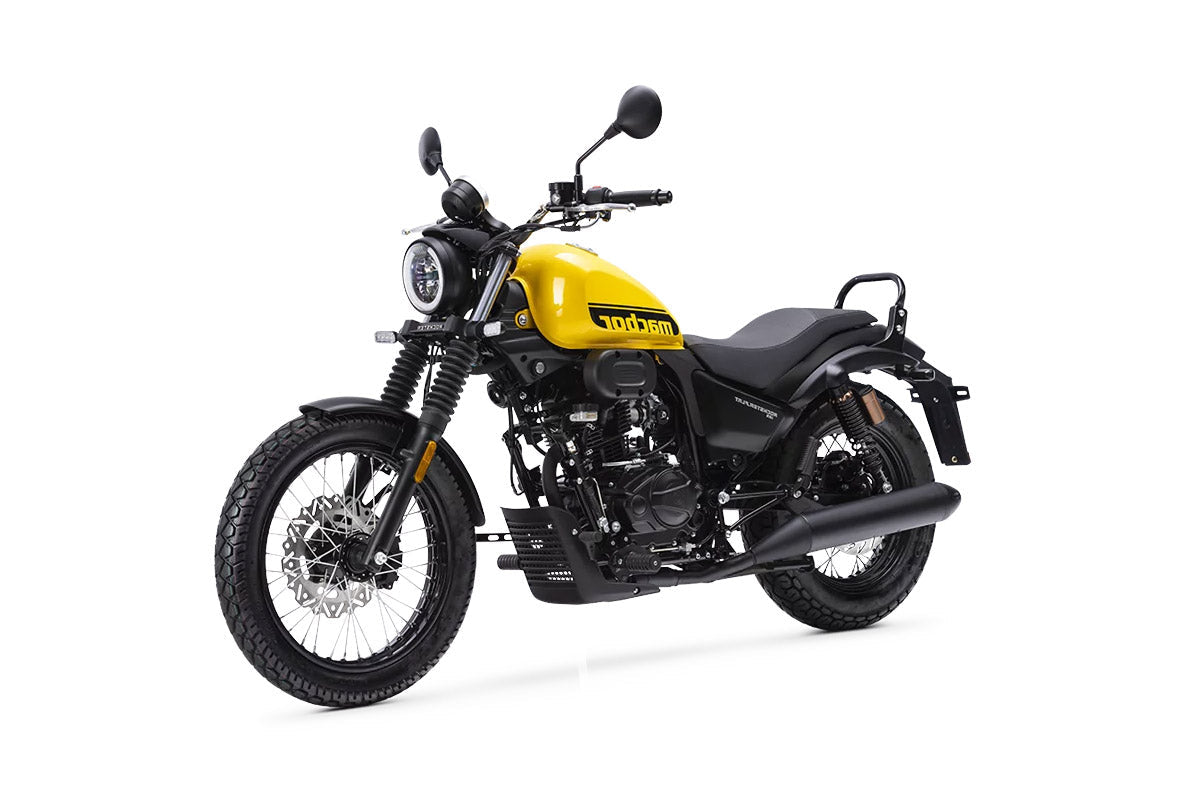Macbor Rockster Flat - moto scrambler urbana 125cc