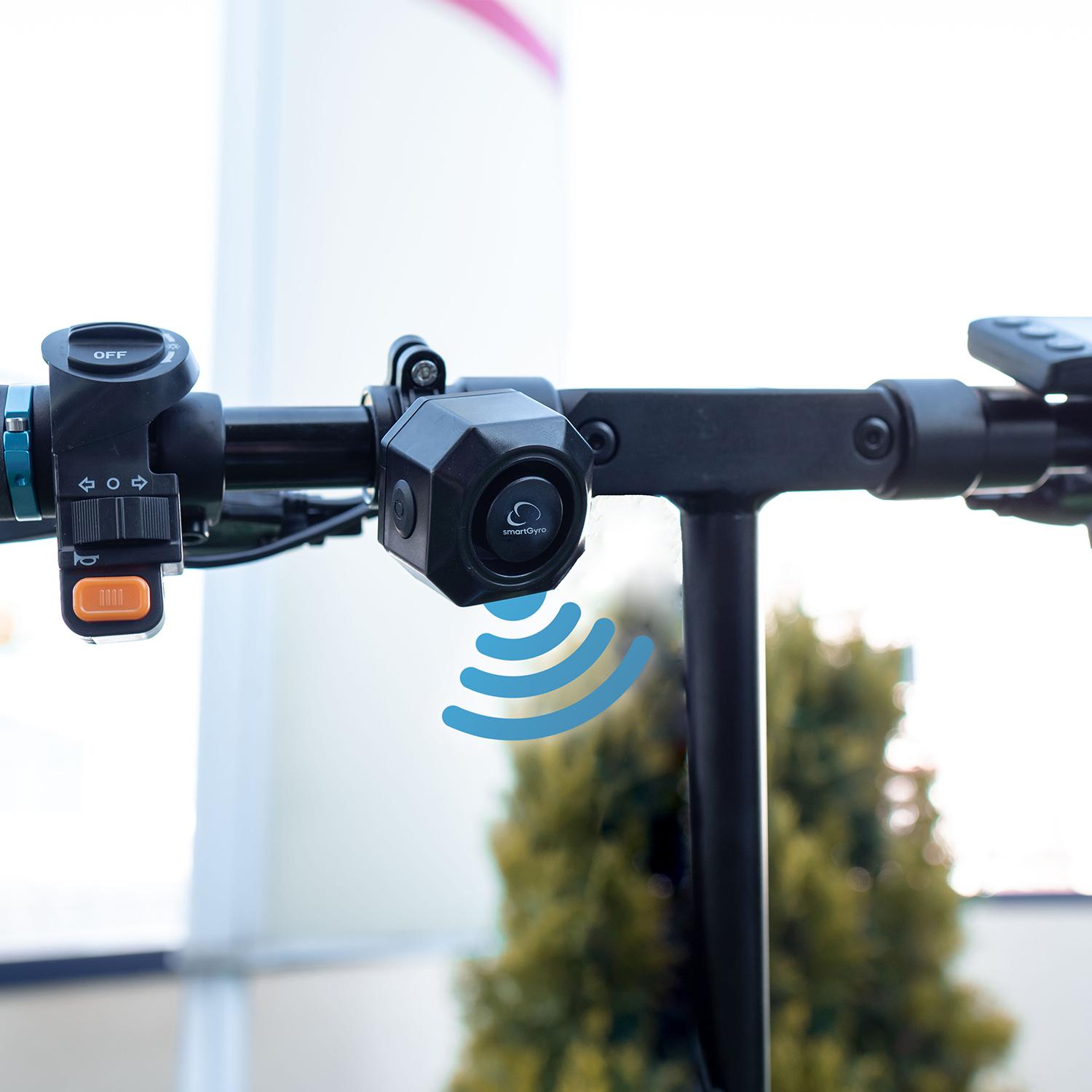 Alarma antirrobo universal para patinetes eléctricos y bicicletas