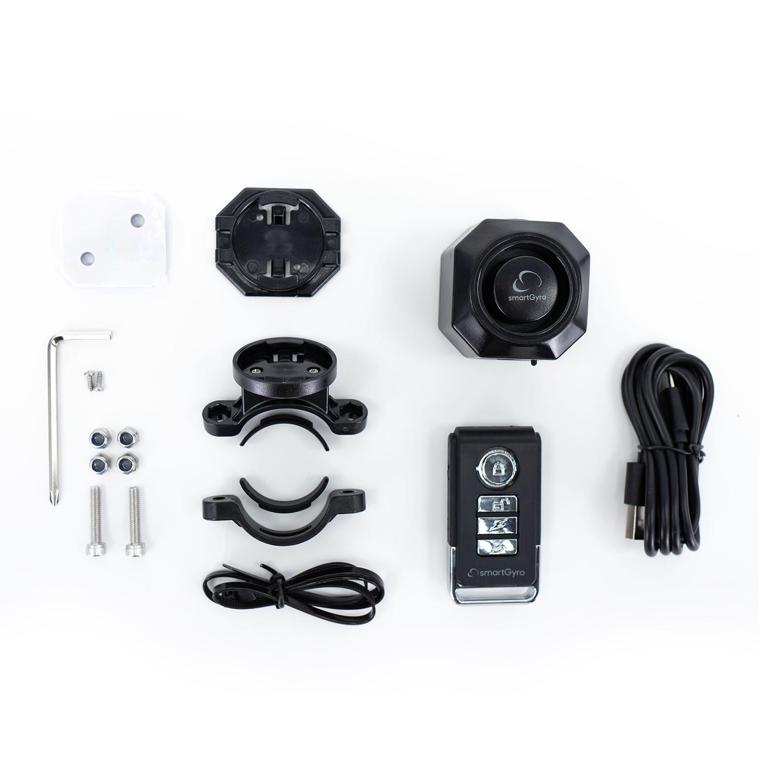 Alarma antirrobo universal para patinetes eléctricos y bicicletas