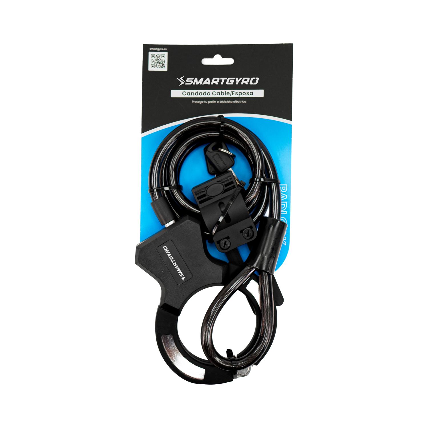 Candado cable/esposa