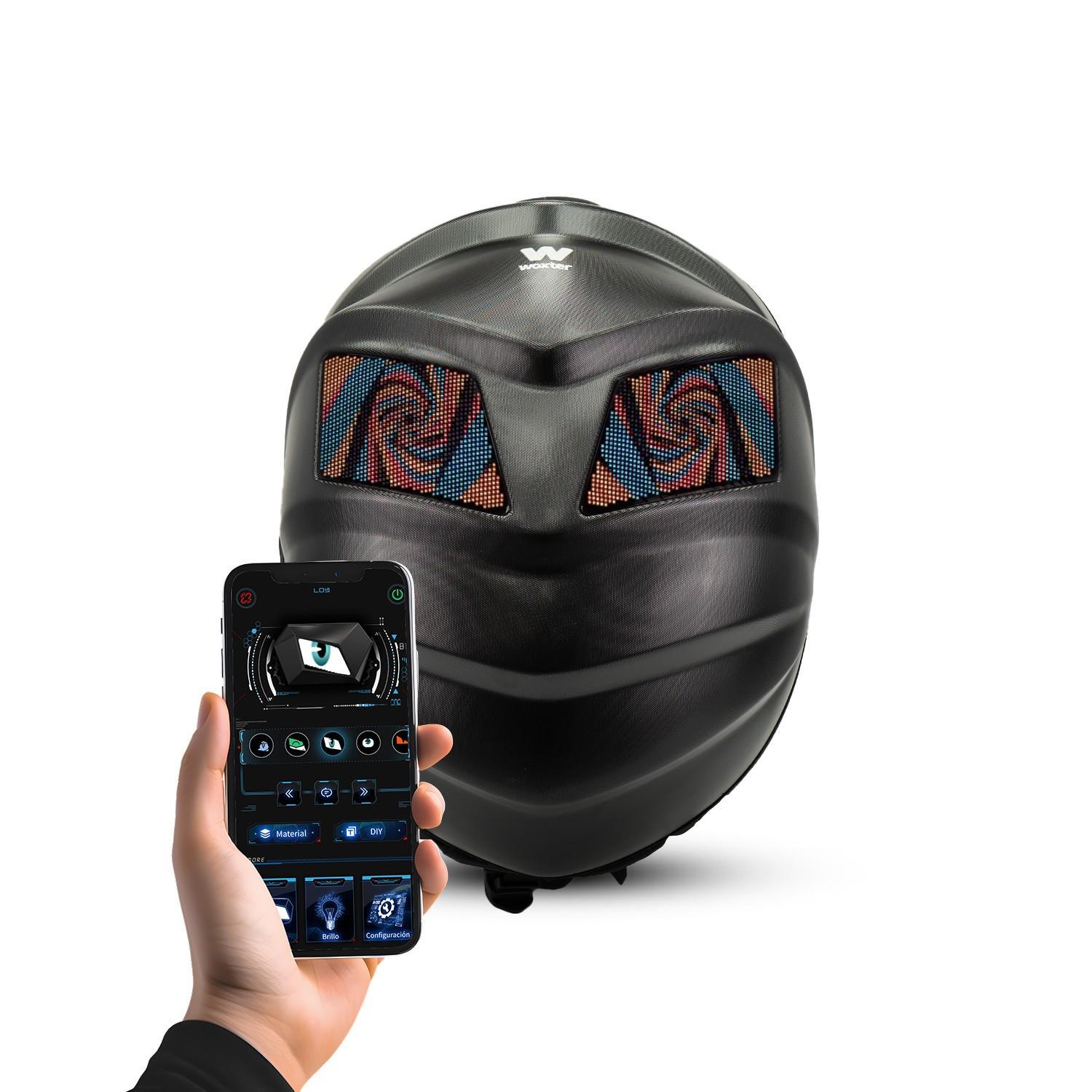 MOCHILA LED BLACK KNIGHT