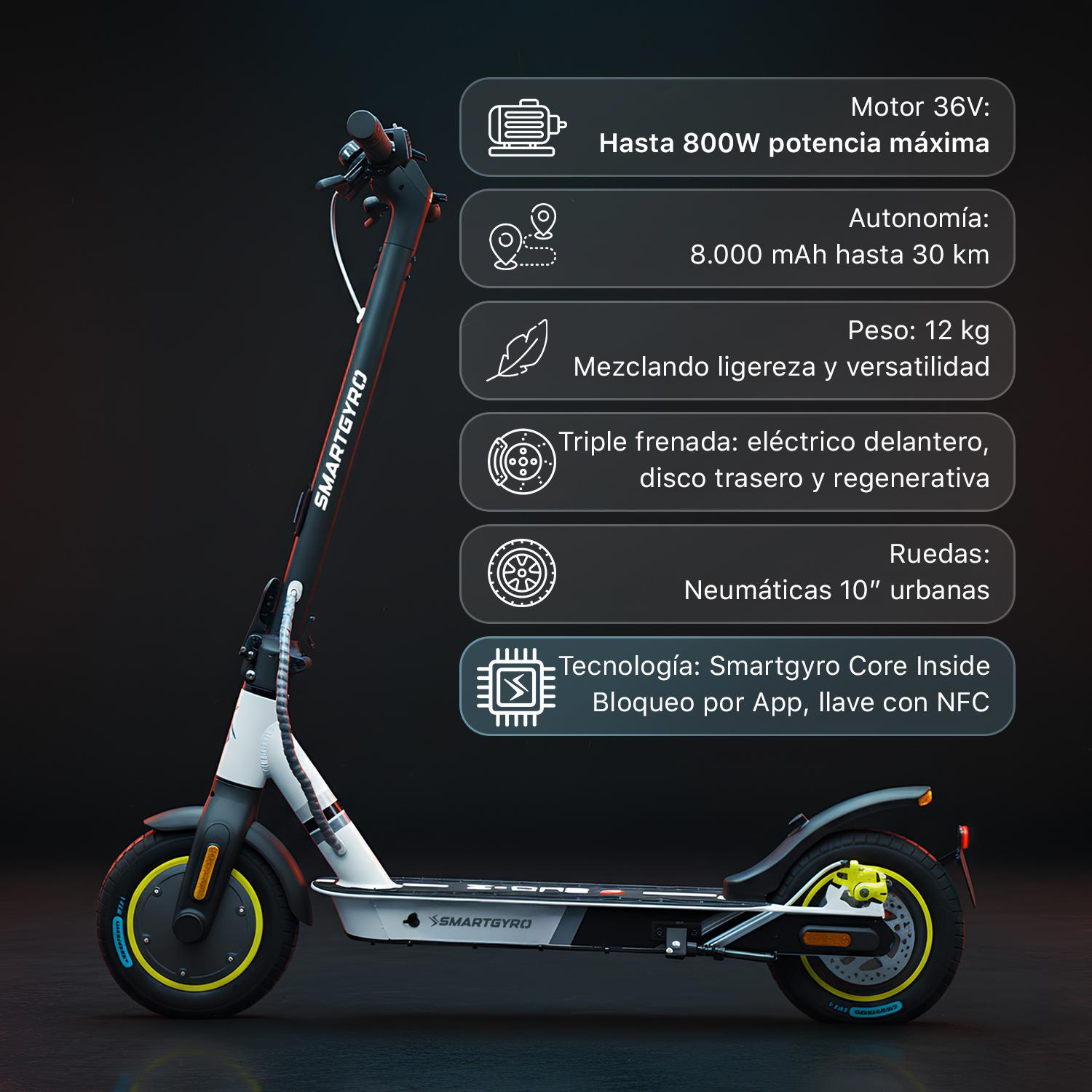 SmartGyro Z-One 2 Gray Certificado
