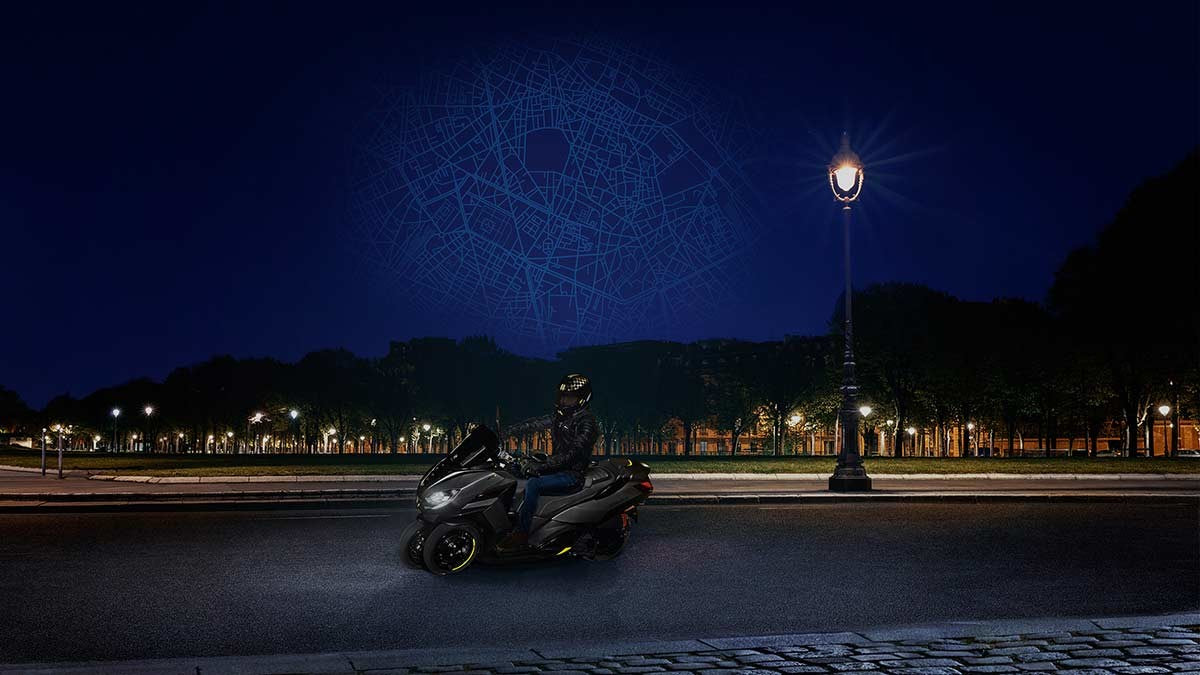 Peugeot Metropolis vista frontal