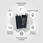 SMARTGYRO CARGADOR 3600 PARA PATINES DE 36V