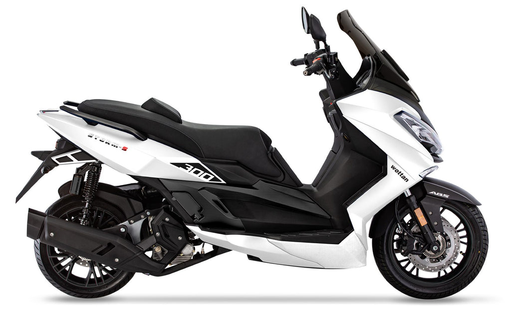 Wottan STORM-S+ maxiscooter deportivo 300cc blanco