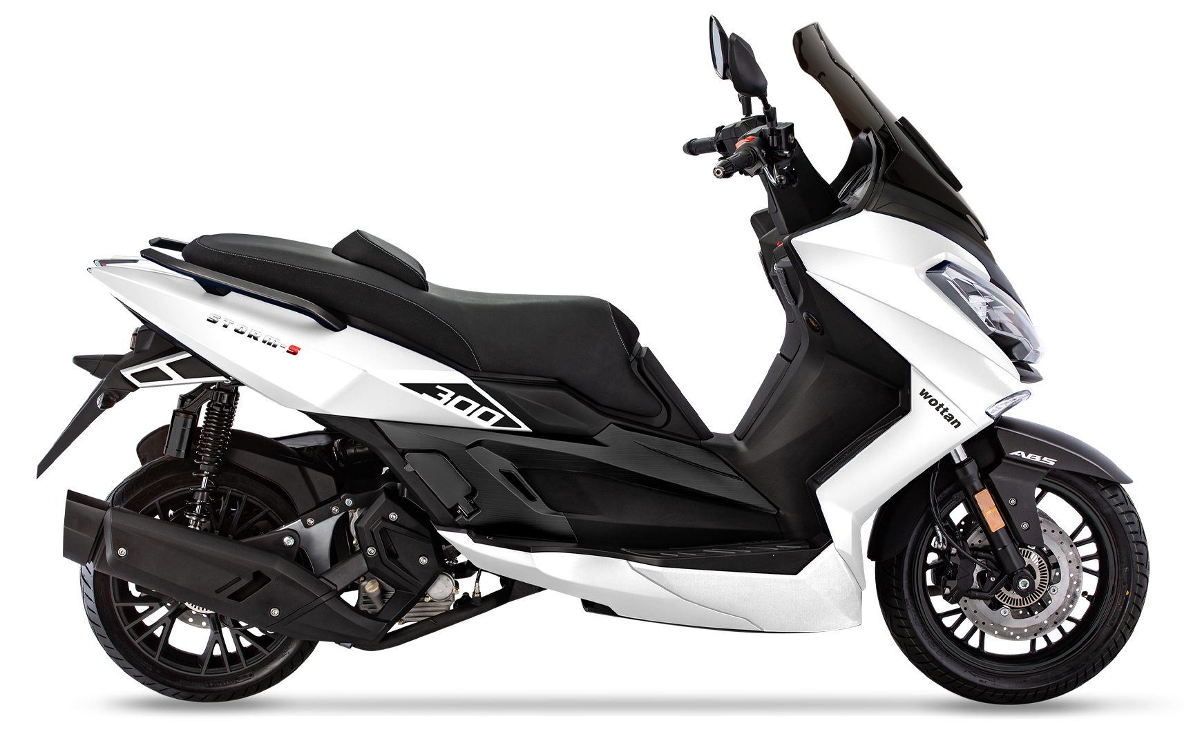 Wottan STORM-S+ maxiscooter deportivo 300cc blanco
