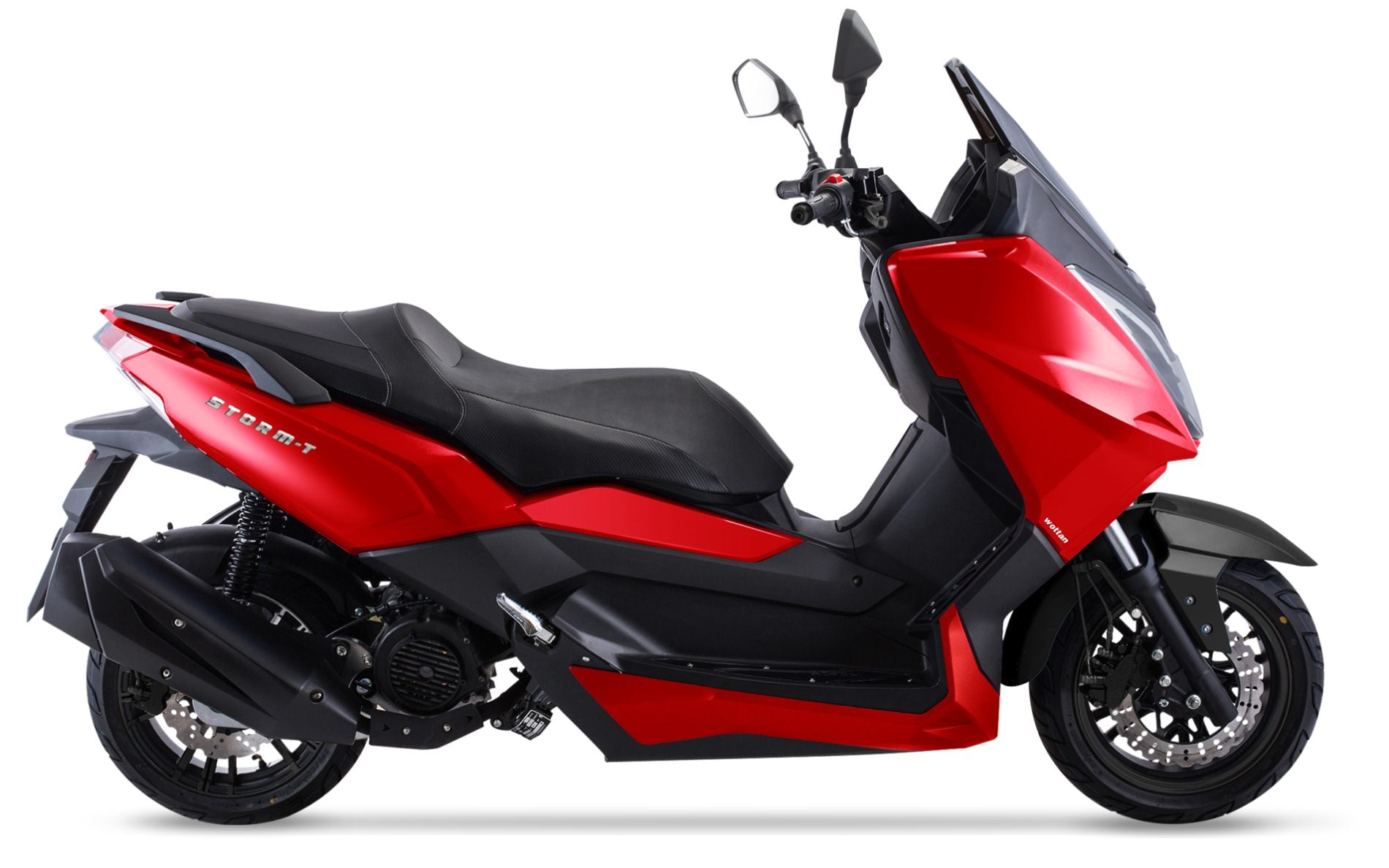 Wottan STORM-T scooter crossover 125cc rojo