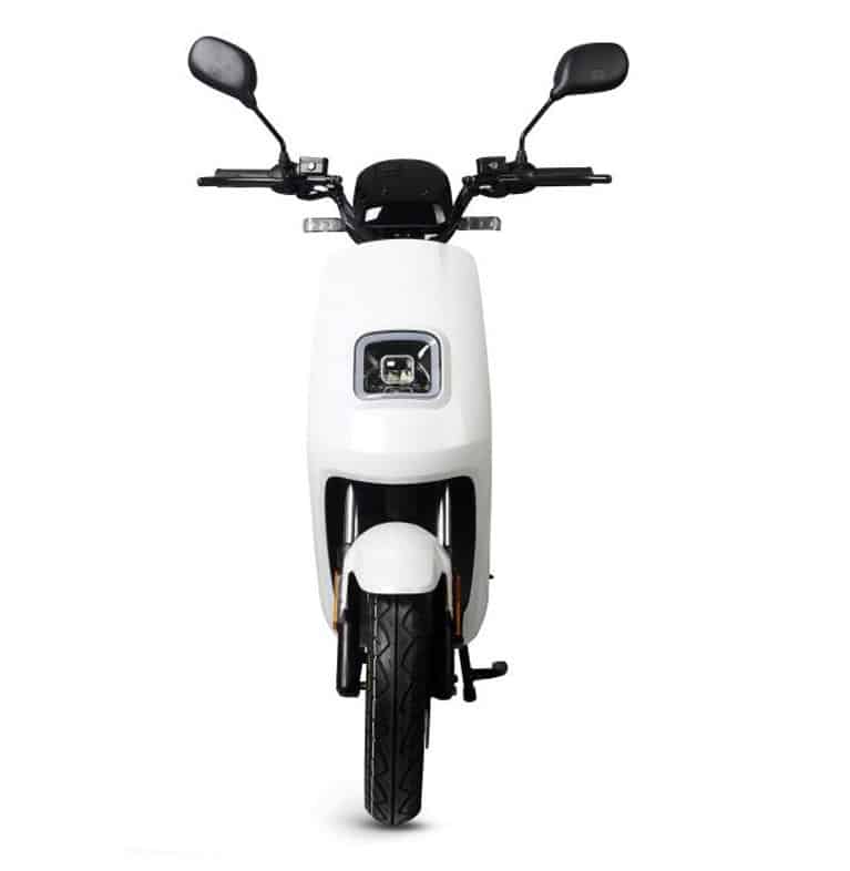 Scooter électrique LVNENG S4 type 50cc blanc