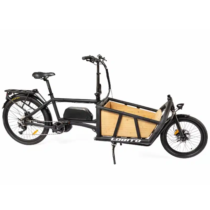 Bici eléctrica cargo perfecta para reparto. Lobito Cargo