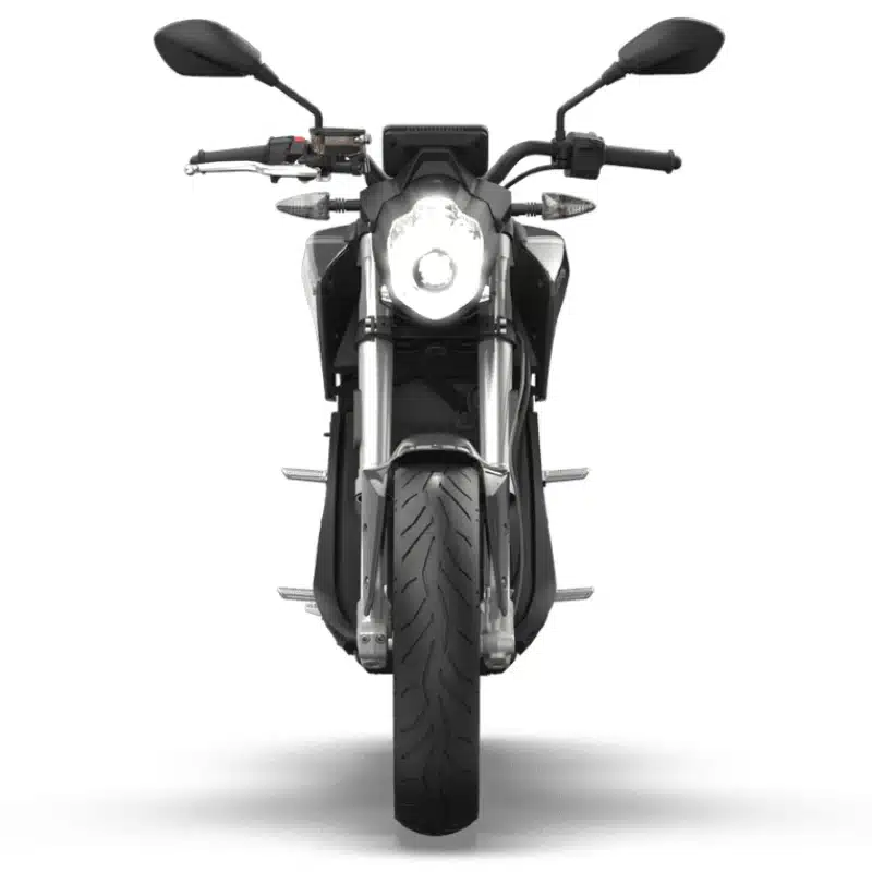 moto eléctrica zero S negra