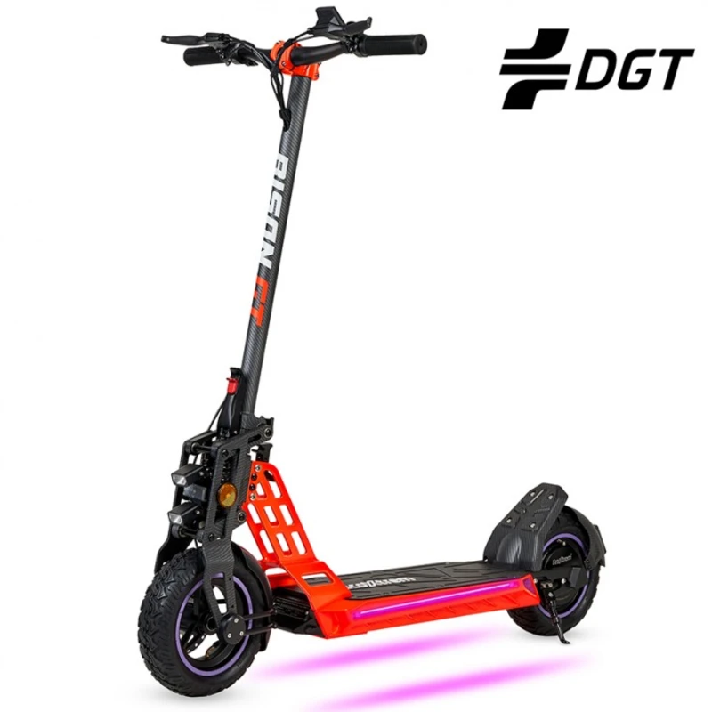 Patinete eléctrico ecoxtrem Bison GT homologado DGT